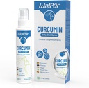 Curcumin Oral Spray - Naturalny mieszanka z Curcumin, Piperine, Ginger Extract, Punch Tulsi, i Manuka Honey 124; 30ml 1 fl. oz 124; 60 Days Supply