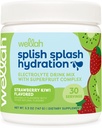 Wellah Splish Splash Hydration Electrolyte Drink Mix (Truskawka Kiwi Flavored, 30 Servings)