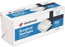 Dealmed 4 "x 4" Gąbki chirurgiczne, 12- Ply, Absorbent Tkane Gauze Pads, Non-Steryl Rana Pielęgnacja zestaw pierwszej pomocy i Usługi medyczne, 200 Hrabia (Pack of 1)