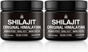 Shilajit Pure Himalayan Organic Shilajit Resin Gold Stopień 100% Pure Shilajit dla mężczyzn i kobiet z kwasem Fulvic, 85 + Minerały śladowe, Test laboratoryjny energii, Wsparcie immunologiczne, 30 Grams (2 opakowania)