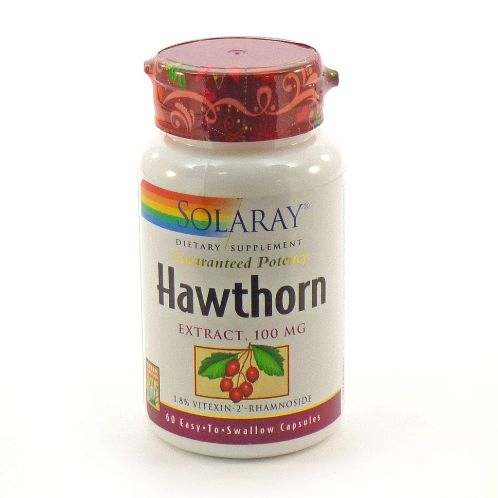 SOLARAY Hawthorn Extract 100 mg