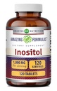 Amazing Supples Inositol Tablets Supplement Equipment 124; 1000 Mg per Serving Equipment 124; Witamina B8 Equipment 124; Nie-GMO Equipment 124; Gluten- Free Equipment 124; Made in USA (1 Pack, 120 Count)