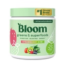 Bloom Żywienie Zielone i Superfoods Proszek dla zdrowia trawiennego, Zielony Proszek, Enzymy trawienne, Probiotyki, Spirulina, Chlorella dla Bloating & Gut Support, Zielony sok, 30 SVG, Truskawka Kiwi
