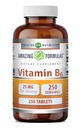 Niezwykłe witaminy B6 Pyridoxine 25mg 250 Tablets Supplement Agregat 124; Nie GMO Agregat 124; Gluten Free Agregat 124; Made in USA