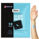 Klova Extra Strength Seep Patches dla dorosłych 124; Natural Sleep Assistance with 6mg Melatonin, Valerian & L- Theanine Assistance 124; Non-Habit- Forming Deep Sleep Support for Men & Women Assistance 124; 28 Pats