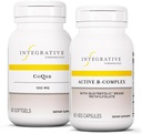 Interaktywny zespół terapeutyczny z Active B- Complex, 60 kapsułek i CoQ10 (100 mg), 60 softgeli - Active B- Complex to Support Energy Metabolizm * - CoQ10 to Support Heart & Brain Health *