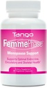 FemmePhase Advanced Menopauza Support Formuła: All- Natural Herbal Supplement for Hot Flash, Krampy, Zmęczenie, nocne poty i zmiany nastroju (60 Kapsułki wegetariańskie)