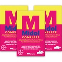 Midol Kompletna menstruacyjna ulga bólowa Kapsułki z acetaminofenem na skurcze miesiączkowe, i menstruacyjna ulga objawowa - 40 liczenie (opakowanie po 3) (opakowanie po 3) (opakowanie po 3)