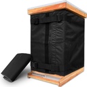 Winter Bee Hive Wrap dla 8 i 10 Ramowe Hives, Regulowany Beeul Paciorkowiec dostaw, 600D Oxford Izolated Cover, wodoodporny, Windproof, Lekki, Eco- Friendly, wielokrotnego użytku, 75.98 "x 23.6"