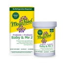MegaFood Baby & Me 2 Probiotyk prenatalny, Prebiotyki ciąży wegetariańskiej i probiotyki dla kobiet, Pokarm zdrowia i wsparcia immunologicznego z witaminą B6 na poranne choroby, 30 Kapsułki