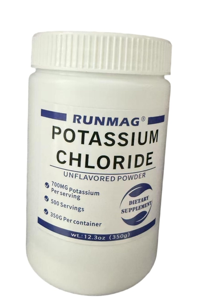 Proszek chlorku potasu - substytut soli 350g na pojemnik