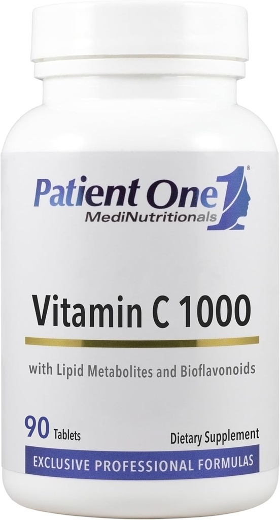Pacjent 1 Witamina C 1000 mg 124; Suplement do wsparcia zdrowia układu immunologicznego * 124; Lipid Matrix Plus Bioflavonoids dla zwiększenia wchłaniania 124; 90 Tabletki