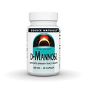 Źródło Naturals D- Mannose, Potent Trakt moczowy & Bladder Health Support *, 500mg - 30 kapsułki