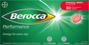 Berocca Performance 30 tabletki musujące - Oryginalna Berry Flavor International Version Kofeina Free