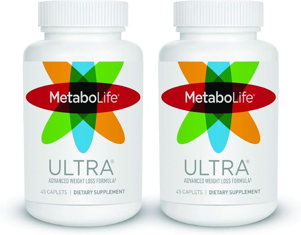 Twinlab MetaboLife Ultra - Suplement diety - Suplement głodowy dla kobiet i mężczyzn - 800 mg, 45 Kapsułek - 2 opakowania