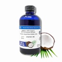 SES Research C60 Organic MCT Oil Coconut Derived - 99,99% Carbon60 - Antyoksydant Nootropic Supplement - For Longevity - Sleep - Energy & Immunity 4Oz