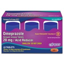 Ohm Omeprazol 20mg, 42 Tabletki o opóźnionym uwalnianiu, Reduktor kwasowy dla częstych oparzeń serca, 24- godzinna ulga w leczeniu oparzeń serca, Pomaga Relieve Stomach & Chest Discomfort (6 tygodni dostaw, 42, Count)