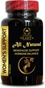 Suplement wsparcia menopauzy - Naturalny suplement menopauzy dla kobiet, Suplement premenopauzalny, Mieszanka zawiera standardowy ekstrakt ziołowy - 1 butelka 60 kapsułki