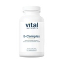 Witalne składniki odżywcze Witamina B- Complex Agregat 124; Wegan Wysoka potencja Methylled B Complex Witaminy Agregat 124; B Witaminy Wsparcie Energetyki Produkcja, Metabolizm i Zdrowie Serca * Agregat 124; Gluten, Dairy, Soy Free Agregates 124; 120 Kapsułki
