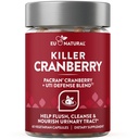 9- in-1 Killer Cranberry Pills for Women - UTI Defense Blend with Clinically Studied Ingredients - 9 Extract Urynary Tract Supplement - Pine Bark, Propolis, Witamina D & More - 60