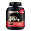 Optimum Nutrition Gold Standard 100% Proszek białkowy serwatki, Truskawki i śmietanka, 5 funtów (Opakowanie może Vary)