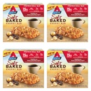 Atkins Vanilla Macadamia Nut Flavored miękkie pieczone bary energetyczne, Wysoka zawartość białka, niski cukier, wysokiej fiber przekąski, Przekąski białka, 4 opakowania (4 bary każdy)