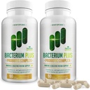 Bakteria Plus, Produkt naturalny, Wsparcie układu immunologicznego, Opatentowana formuła, Oryginalny produkt - 120 Count - Opakowanie 2
