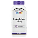 21. Century L- Arginina 1000mg, maksymalna moc 100 ea
