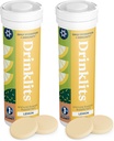 Pijawki Lemon Immune Support Tablets (2) Korek rurowy 124; Dzienny Immunitet - 0g Cukier - Witaminy - Elektrolity - Mieszanka ziołowa 124; 20 Słupki - 10 Tabletki na rurę