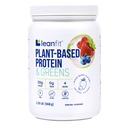 LeanFit Plant - Białko i zieleń, Natural Berry, 20 g Białko, 19 Służenia, 1.25 Tusz funtowy