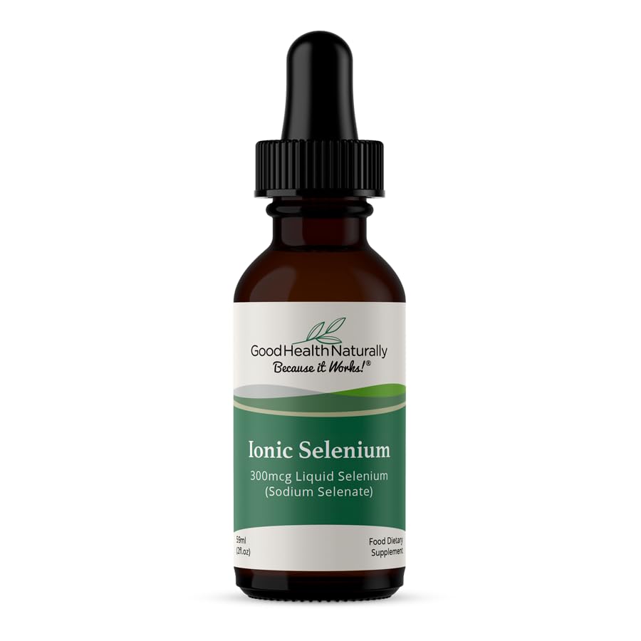 Selen jonowy, dla tarczycy, komórek i zdrowia immunologicznego 124; 60ml - Dobre zdrowie Naturalnie