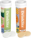 Drinklits Lemon- Lime & Orange Electrolyte Tablets (2) Korek rurowy 124; Citrus Daily Hydration Combo Pack 124; Delicious Natural Flavors - 0g Sugar - Daily Use 124; 20 Servings - 10 Tablets per Tube