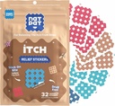 NATPAT Magic Patch Itch Itch Stickers - Insect Bite Patch for Mosquitos, Ticks, Midge, Sandflies i Bed Bug Bites - Buzzpatch - 32 Hrabia