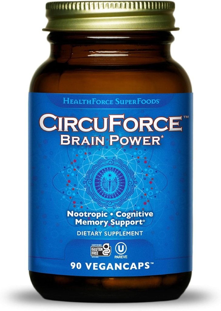 NADZÓR ZDROWIA CircuForce Brain Power - 90 VeganCaps