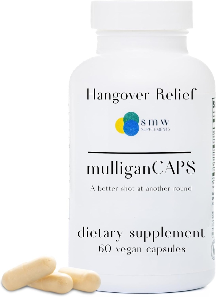 Mieszanka precelebracyjna: Przygotowania, Party, Wake Up Refreshed and Energized, Odzysk boost po wypiciu przez zwiększenie funkcji wątroby z przeciwutleniaczami, Witaminy B, Riboflavin - 60 ct.
