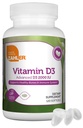 Zahler - Zaawansowana witamina D3 2000 IU Softgels (120 Count) Kosher Vegetarian Friendly Witamina D dla immunologicznego wsparcia, kości, zębów i zdrowia mięśni - Daily D3 witamina suplement dla dorosłych - Easy Swallow V