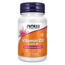 Teraz suplementy żywności, Witamina D-3 2000 j.m., Wysoka potencja, Wsparcie strukturalne *, 240 Softgels