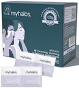 MyHalos ® 48 Nawilżające chusteczki do oczu do suchego odchudzania oczu - nawilżające i kojące chusteczki do oczu z herbatą - Pomaga z zespołem Blepharitis & Computer Vision, Blepharitis Leczenie powiek, Cleanser