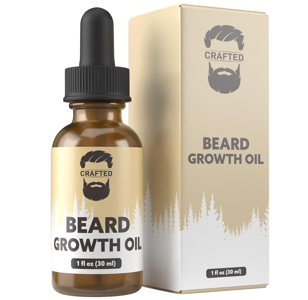 Serum - 1 fl Oz - Niezapachowy - Pomaga wyrosnąć grubsze brody, Poprawia stan zdrowia brody, wypełnia cienkie i lepkie plamki - (1 opakowanie)