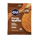 GU Energia Stroopflavel Karmel Kawa Sporty Żywienie Wafle, Kofeina Wliczone, i Kosher Dairy, Energia On- The- dla każdego treningu, 16 Hrabia