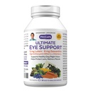 ANDREW LESSMAN Ultimate Eye Support 30 Softgels - 12 mg Lutein, 6 mg Zeaksantyny, Bilberry, Kluczowe składniki odżywcze do wspierania zdrowia oczu i promowania zdrowego widzenia. Żadnych dodatków. Łatwe do połknięcia Softgels
