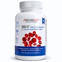 Bricker Labs Big- V Triple Strength Vanadyl Supplement: Vanadyl Sulfat 30 mg, Tauryl 600 mg, Selenium, Chrom i Niacyna, Mieszany suplement mineralny kapsułki 90