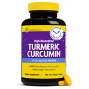 InnovixLabs Kurkumina Turmerowa z ekstraktem Black Pepper - Wysoka Absorpcja Turmeric i Kurkumina Suplementy z BioPerine, C3 Reduct & Curcumin C3 Complex - 100 Tablety uwalniające czas