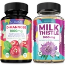 D Mannose 1000 mg & Milk Thistle 1000 mg 120 kapsułek