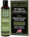 Raw Liquid Mineral - Organic Humic Acid & Fulvic Acid- Major & Trace Minerals & Electrolytes Supplement - Plant- Based for Immune, Gut & Detox Support (8 oz)