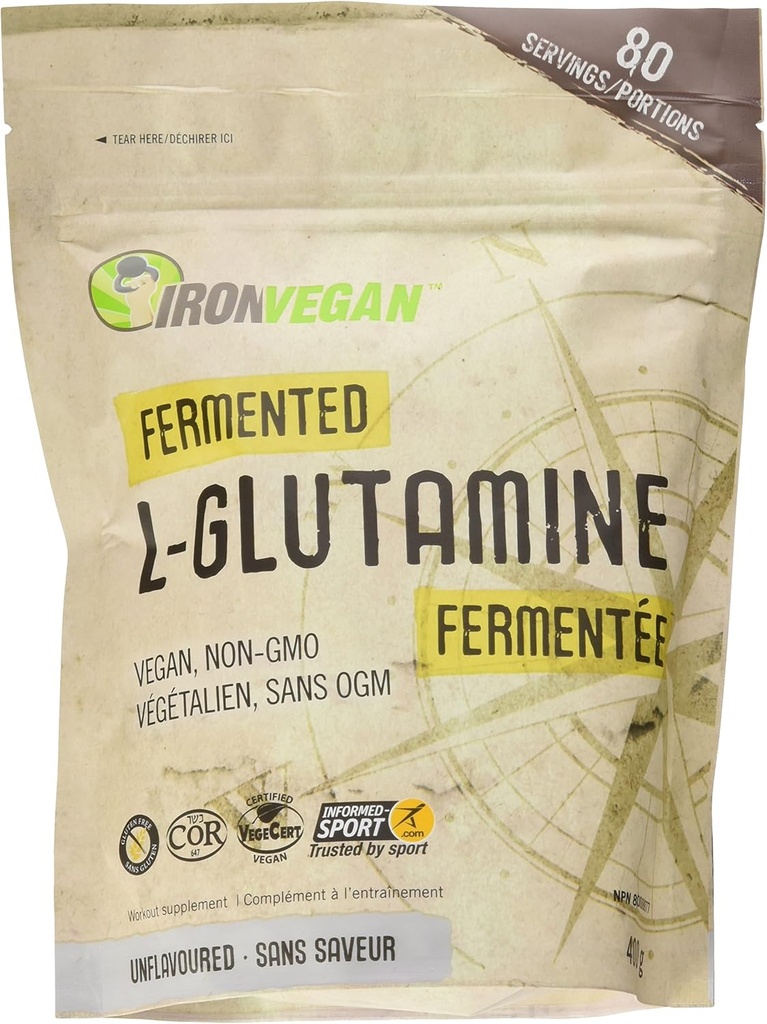 Fermentowane L- glutamina, 400 GR