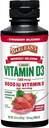 Barlean 's Liquid Witamina D, 5000 j.m. D3, Truskawkowy koktajl mleczny aromatyzowany dla dzieci i dorosłych, Maksymalna absorpcja, Nie-GMO, Bez glutenu - 5.6 oz