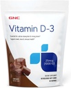 GNC Witamina D-3 Soft Chews 1000IU - Czekolada 124; Zapewnia 125% wartości dziennej witaminy D 124; 60 Soft Chews