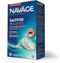 Navy SaltPod w / Alkalol 30 Pack (30 SaltPods) Salt Pod Repells Only - Zaprojektowany wyłącznie system nawadniania nosa - Sinus Rinse i Alkalol Pods for Fast & Soothing Relief