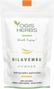 YOGIS HERBS Nilavembu Powder - Andrographis paniculata (Green Chiretta / Kalmegh) - 100% Natural & Pure Herbal Supplement for Natural Immune Support, Liver Health Support & Digestive Wellness (3.5 oz)